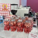 베어커리Bearkery | 핫한 산리오 마카롱에 펄이 가득한 밀크티빙수까지 : 대구 월성동 카페 핑크베어커리