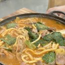 장터순대국 우(牛) 곱창전골 | 평택고덕맛집 장터순대국소곱창전골 시키면 무료 소주 두병