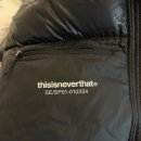 디스이즈네버댓 PERTEX T Down Jacket Black 15만원 이미지