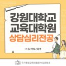 강원대학교 일반대학원 | 강원대학교 교육대학원 상담심리전공 직장인 준비후기[강원대]