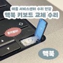 A0002 | 달리의 맥북 키보드 교체 : 키판 애플 서비스센터 수리
