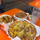 클랩 피자 신메뉴 클랩 올미트 까르보나라 후기 12시까지 배달되는 도산대로 청담 맛집