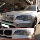 X5 2011년 E70 티탄 크롬 스포츠 그릴 교체 BMW 수입차 메딕 오토 파츠 부품 용품 oem 드레스업 엔젤아이 링마커 화이트 미등 파크 라이트 전구 X6 E71 이미지