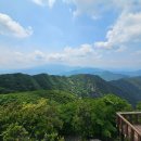1057차 7월7일 산청 웅석봉 달뜨기능선 백운계곡 이미지