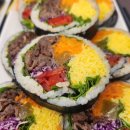 아름다운 김밥 이미지