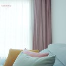 테크노북로7길 | [스칼렛홈/대구서문시장커튼] 현풍우미린 핑크와 민트 커텐인테리어