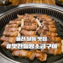 울산 달동 맛집 구워 주시는 고기집 '맛찬들왕소금구이'