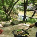 송계솔밭 화장실 | 충주 캠핑장 월악산 닷돈재야영장 명당자리 추천 후기