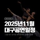 청소년회관 아트홀 | 11월 대구 뮤지컬 연극 콘서트 아동 공연 일정 내용 정리