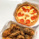 비비큐 블랙페퍼 치킨 페퍼로니 시카고 피자 후기
