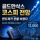 [골드만삭스 코스피 12000] 한국 증시 역대급 전망과 반도체주 투자 전략 분석