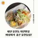 버드내초등학교 | 대전 야장 유천동 치킨 맛집 유천통닭 후기!