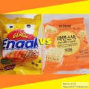 노브랜드 라면스낵 vs 게메즈 에낙 : 라면과자 2종 비교 후기