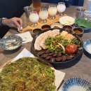 곰이다 | 영등포구청 부치곰 후기｜피순대·미나리전·막걸리 4종