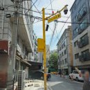 방범용CCTV 설치 전봇대 이미지