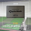 [안산 골프] QED 드림골프&스크린 | 테일러메이드 소속 프로님께 골프 원포인트레슨받은 후기