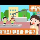 안전교육 : [생활안전] 위험한 구멍 맨홀과 환풍구 이미지