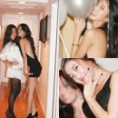 윤지 헤어라인 이미지