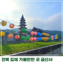 전북 김제 가볼만한곳 금산사 미륵사 국보