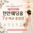 생화공장 | W2. 투어전 천안 웨딩홀 7곳 비교, 총정리ㅣ 10년차 웨딩업계종사자 + 대문자 J 신부의 TIP⭐️