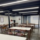 [가구] 브릭나인 파주팩토리스토어/루나 월넛 포세린식탁 설치후기/뭉클월넛식탁조명1000