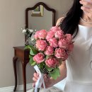 셀프 웨딩 스냅 조화부케 추천, 플로리페어리 장미부케