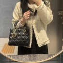 w. 예물백 디올 레이디백 스몰 블랙 후기