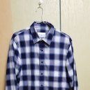 산드로옴므 / 베이비캣 레이온 셔츠, 패턴 레이온 셔츠 , 블루 플란넬 셔츠 / S,L,M 이미지