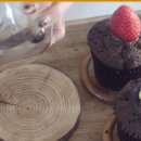 발렌타인데이 초코 컵케이크 만들기 이미지