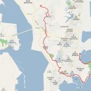 해파랑길8코스:염포산입구~울산대교전망대~방어진항~대왕암공원~일산해변(12.4km) 이미지