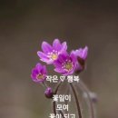 @ 작은 행복-시인과 나 이미지