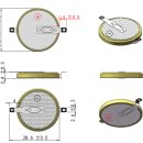 중국 제조회사_코인 배터리(coin battery), CR2430, 3.0V, 300mAh spec 비교 이미지