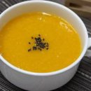 간단한 단호박죽 만들기 찹쌀가루 호박죽 만들기 이미지