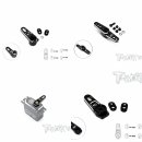 [써펀트코리아] T-WORK's Adjustable 7075-T6 Alum. Clamping Servo Horn 이미지