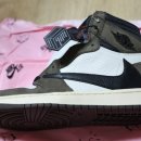 4487 | 조던 1 x 트래비스 스캇 레트로 하이 OG SP 모카 (CD4487-100) 구매 후기