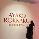 예술의전당 한가람미술관 &lt;아야코 록카쿠, 꿈꾸는 손&gt; 개인전 서울전시회 후기
