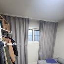 덕유마을 주공2단지 | 명가창부천점 한라마을주공2단지 미리내마을은하수...커튼 아이보리커튼 암막블라인드 거실커튼시공후기
