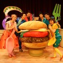 푸니와 햄버거 이미지