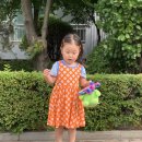 104 | 던스 게더 원피스 104 사이즈 후기 5세 여아 등원룩으로 추천