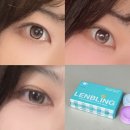 이소안경원 | 하이라이트 축고정렌즈 렌블링 샤이링초코 직경 내돈내산 후기