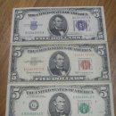 달러 지폐 종류 이미지