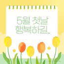 굿모닝 5월 첫날 인사~~~사 이미지