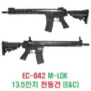 EC-842 M-LOK 13.5인치 전동건 (배터리 포함) [E&amp;C] 이미지