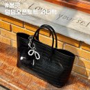 봉긋 가방 덤덤오픈토트 와니백 크로크 착샷 크로스 가능한 토트백