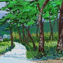 소나무가 있는 풍경 이미지