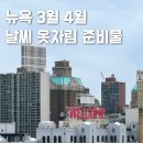 이너리버티 | 3월 4월 뉴욕 날씨 옷차림 여행 필수 준비물 총정리