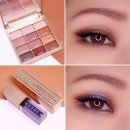 힛더블루 | motd 스틸라 매트앤메탈 팔레트와 인투더블루 글리터를 이용한 믹스앤매치 고혹적인 메이크업 해봤어요 ♪