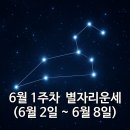 재미로 보는 6월 첫째 주 (6월 2일 ~ 6월 8일) 별자리 운세