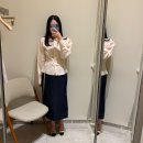 오피스라인 현대 | 더현대 서울 시에 봄신상 피팅 후기 | 미아 스커트, 로아 셔츠, 밀란 쇼퍼백