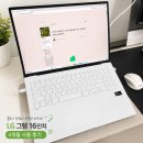 블로그 하려고 큰맘 먹고 산 LG 그램 16｜4개월 써본 내돈내산 솔직 후기👩‍💻